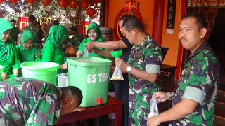 TNI dan Polri Dilibatkan Mempersiapakn Makanan Pembatal Puasa