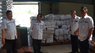 Kepala Bulog Divre Jawa Tengah Cek Gudang 204