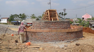 Foto Pembangunan Taman Ujung Barat JLS Pati