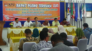 KPU Tetap DPT Pemilu Serentak 2019
