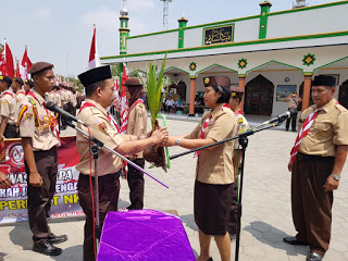 Kapolres Serahkan Tunas Kelapa;  ETK Jawa Tengah Bergerak Menuju Kudus