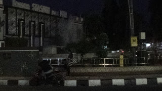 Lampu Taman Stasiun Puri Pati Beberapa Hari Ini Mati