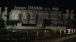 Air Mancur di Taman Stasiun Puri tak Bisa Berjoget Lagi