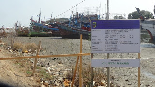 Malam Ini Pancang Sheet Pile Tiba di Lokasi