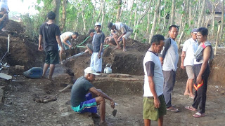 Ramai Penemuan Kuburan Kuna di Cacah Sukoharjo