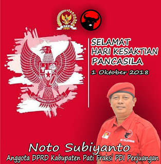 Noto Subiyanto Anggota DPRD Kabupaten Pati Fraksi PDI Perjuangan