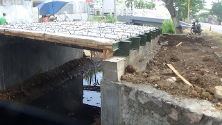 Pembiaran dalam Pembuatan Jembatan di Alur Kali Simo