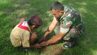 Sabar dalam Memberikan Pembelajaran Menanam