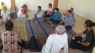 Ketua Tim Balar Yokyakarta Berembug dengan Sesepuh Desa Sukoharjo