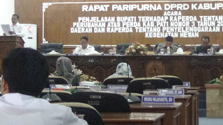 Bupati juga Sampaiikan Penjelasan Raperda Perubahan dalam Rapat Paripurna DPRD