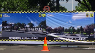 Revitalisasi Alun-alun Efektif Dimulai Besok Pagi