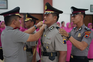 Kapolres Lantik Iptu Sahlan Sebagai Kapolsek Kota Pati