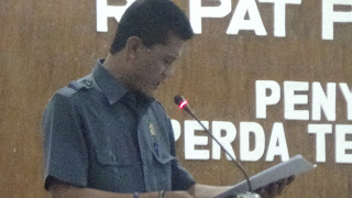 Fraksi-fraksi Penyampai Pandangan Umum dalam Rapat Paripurna DPRD;(5) Fraksi Partai Demokrat