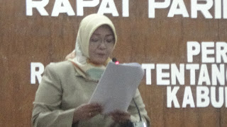 Anggota Komisi D DPRD Pati Endah Sri Wahyuningati Cermati Proses Kirab Prosesi Hari Jadi