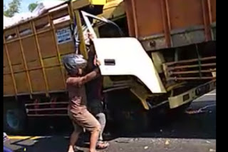 Kecelakaan Beruntun Terjadi Lagi Jalan Pantura Margorejo