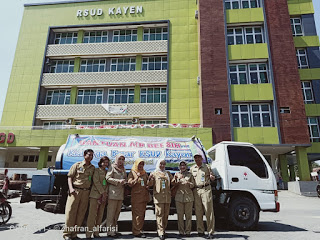 Peduli Sesama, RSUD Kayen Bantu Air Bersih di Tiga Desa yang Alami Kekeringan