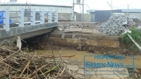 Jembatan di Alur Kali Simo yang Kali Terakhir Dibongkar