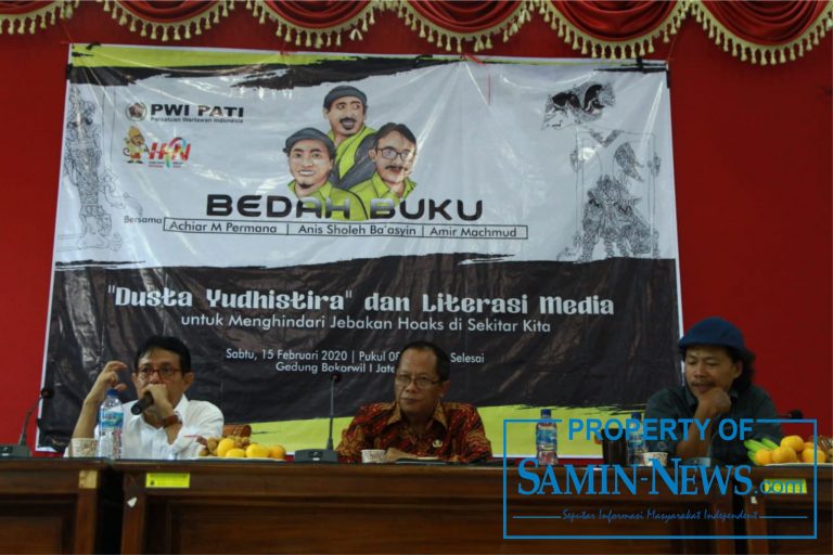 Hadiri Bedah Buku, Kabag Prokompim Himbau Hindari Hoax