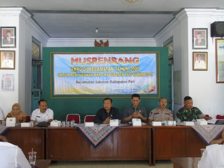 Musrenbang Kecamatan Jakenan, Komisi D DPRD Pati Singgung Pemberdayaan Masyarakat