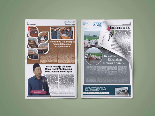 E-Koran Samin News Edisi 22 Februari 2020