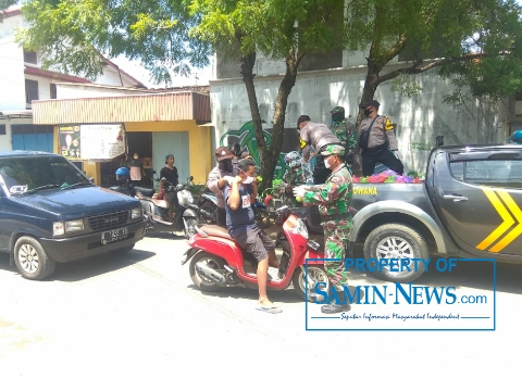 Polsek Juwana Giat Lakukan ”Wara-wara” Covid-19