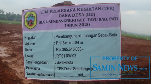 Tak Jelas Kapan Proyek Dimulai dan  Sampai Kapan Selesainya