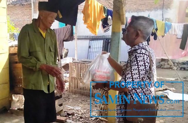 Jelang Lebaran, Hamparan Property Bagikan Paket Sembako dan Uang Tunai