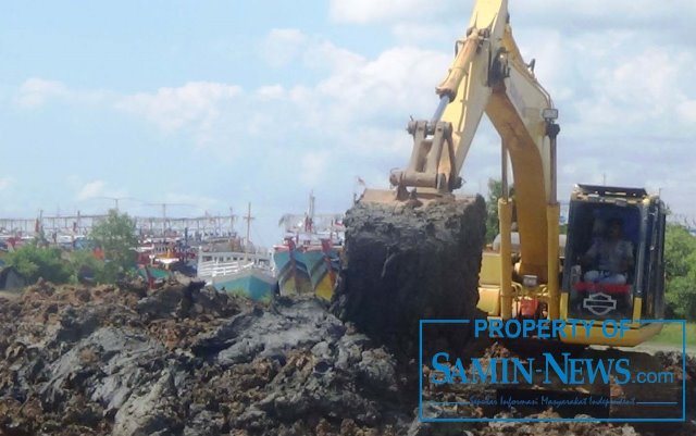 Pekerjaan di Proyek Kolam Tambat Kapal Efektif Mulai Besok