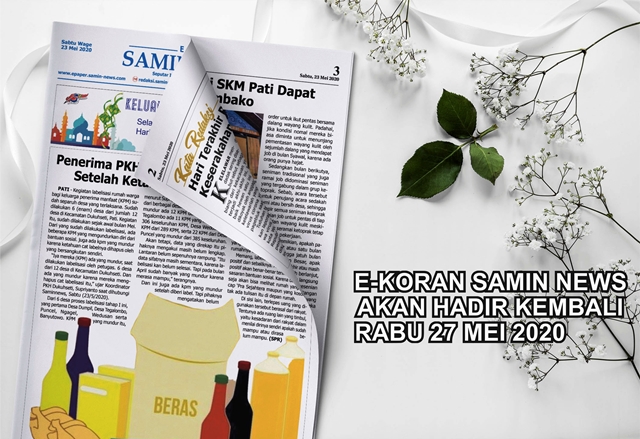 E-Koran Samin News Edisi 23 Mei 2020