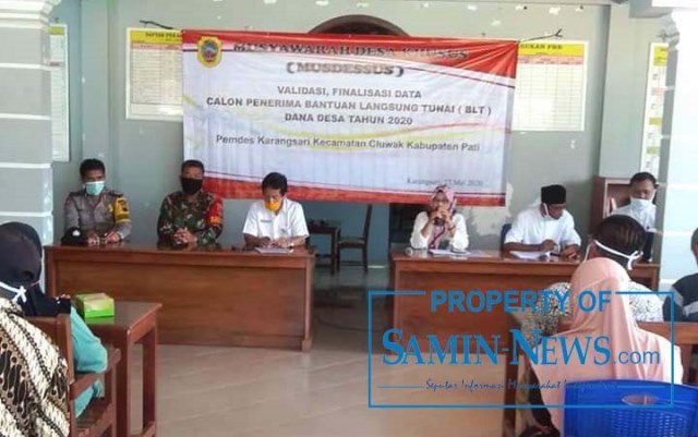 Desa Karangsari Tetapkan Calon Keluarga Penerima Manfaat