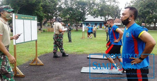 Prajurit Perwira, Bintara dan Tamtama kodim Pati Ikuti Tes Kesemaptaan