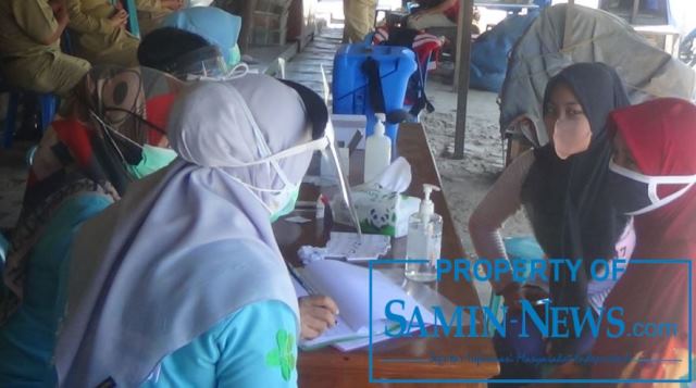 Hanya 36 Orang yang Menjalani Rapid Test di Pasar Runting