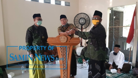 Wakil Ketua II DPRD Pati Sumbang Pembangunan Gedung MWC NU Kecamatan Kayen