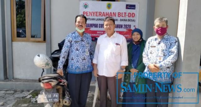 Diskominfo Pati Kawal Pembagian BLT DD Bulan 2 Tahap I di Tayu