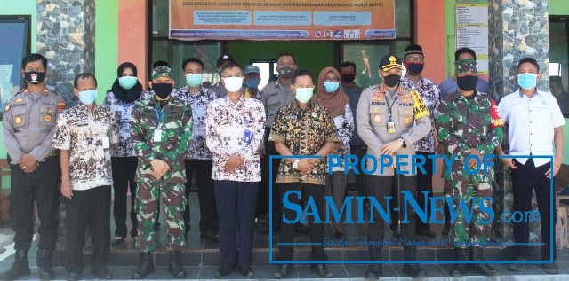 Peresmian Kampung Siaga Covid-19 Polda Jateng Dihadiri 50 Orang