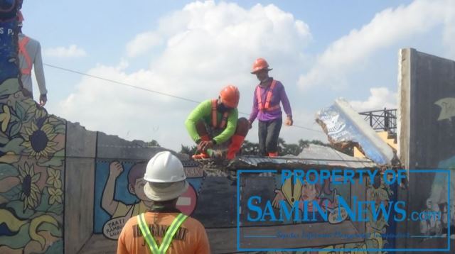 Persiapan Pembangunan Lapangan Rumput Stadion Joyo Kusumo Pati