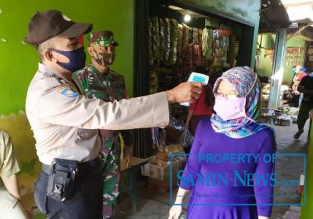 Sasaran Razia Agar Memakai Masker Fokus ke Pungunjung Pasar Gembong