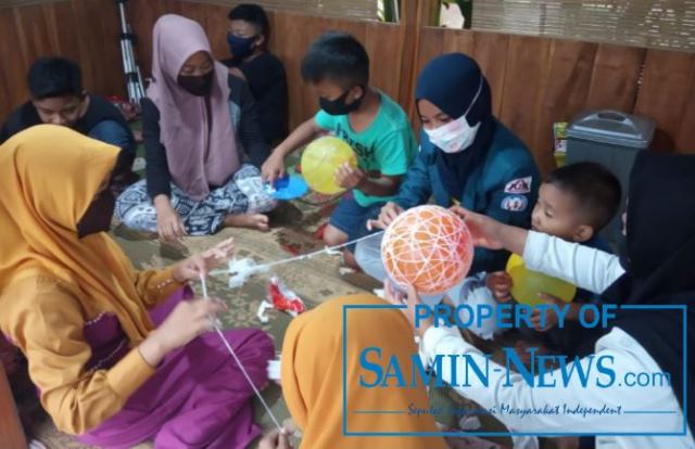 KKN UNDIP Edukasi Anak-Anak Melalui Lampion