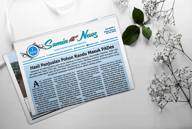 E-Koran Samin News Edisi 28 Juli 2020