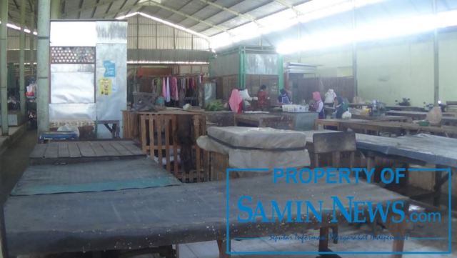Saat Berlangsung Rapid Test, Pasar Desa Tambakromo Sepi