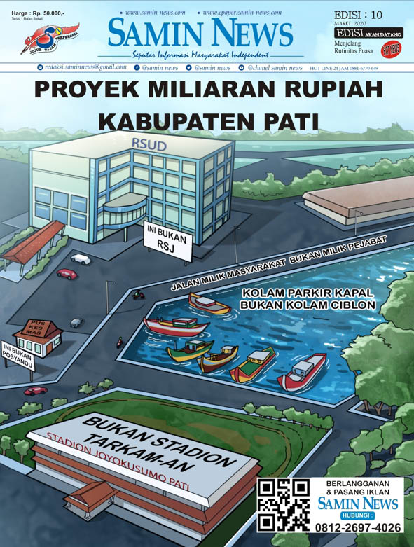 E-MAJALAH EDISI X (PROYEK MILIARAN RUPIAH KABUPATEN PATI)