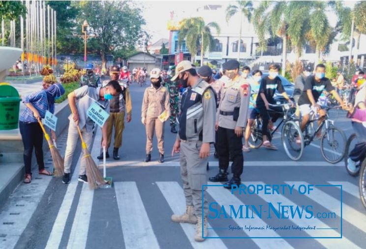 Satpol PP Terapkan Sanksi Bagi Warga yang Tak Pakai Masker