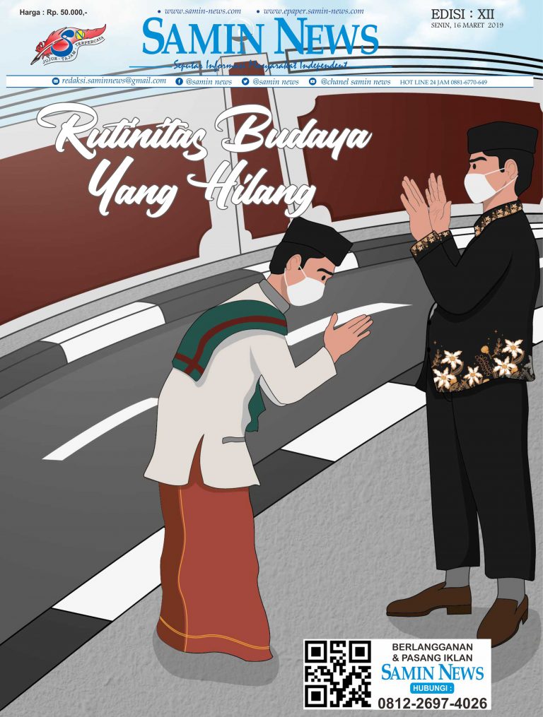 E-MAJALAH EDISI XII (RUTINITAS BUDAYA YANG HILANG)