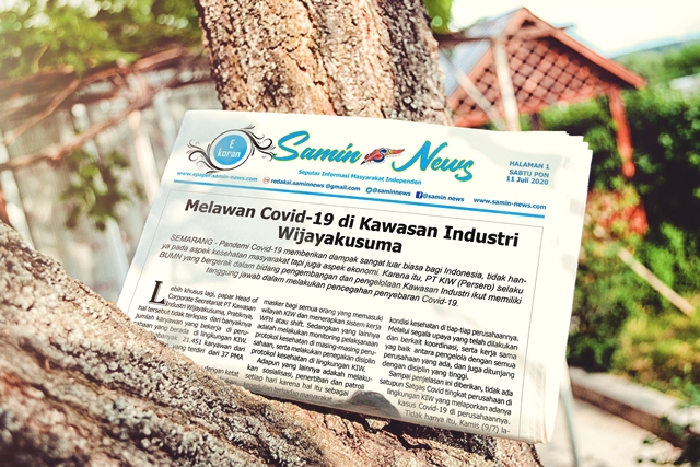 E-Koran Samin News Edisi 11 Juli 2020