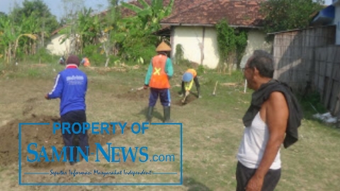 Rumah yang Dipindahkan dari Lokasi Proyek Alun-alun Jakenan Dihadapkan ke Timur