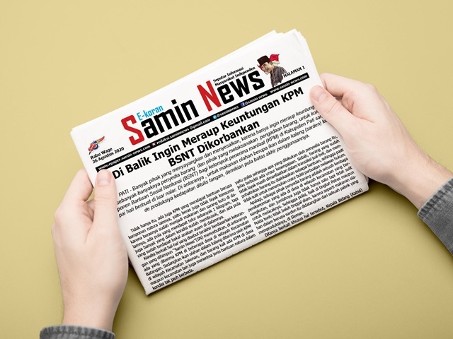 E-Koran Samin News Edisi 26 Agustus 2020
