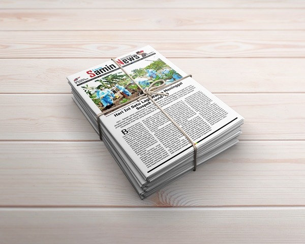 E-Koran Samin News Edisi 29 Agustus 2020