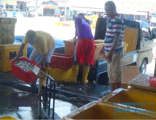 Kendati Masih Terbatas Lelang Ikan di TPI Unit I Juwana Terus Berlangsung