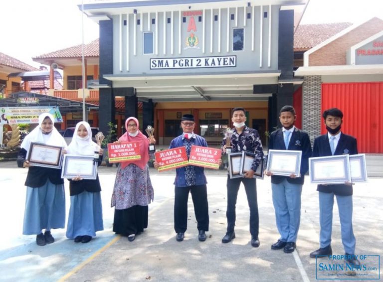 SMA PGRI 2 Kayen Raih Tiga Penghargaan, sebagai Kado Hari Kemerdekaan