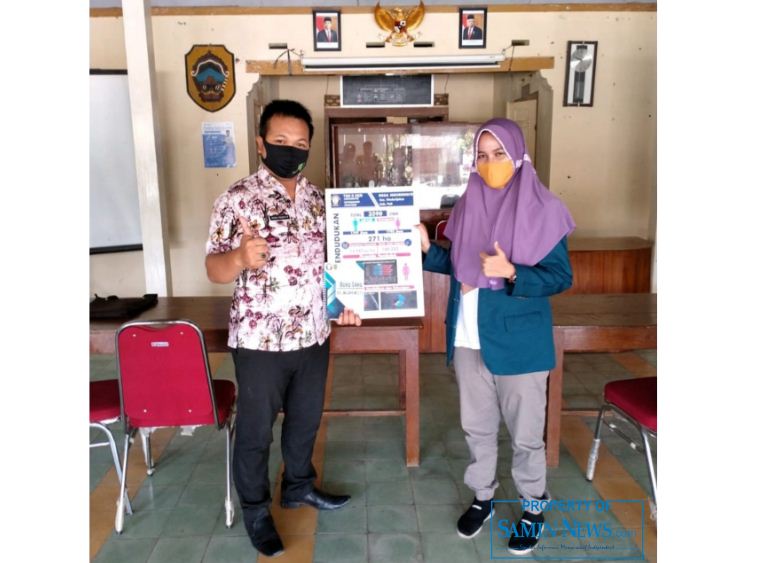 KKN Tim II UNDIP 2020 Adakan Pembuatan Piramida Penduduk Desa Ngurensiti 